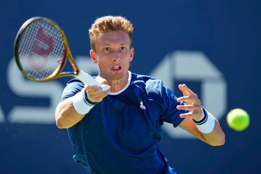 Jiří Lehečka vyrovnal své maximum na US Open. Jiří Lehečka vyrovnal své maximum na US Open.
