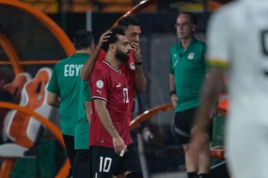 Salah musste gegen Ghana verletzt ausgewechselt werden.