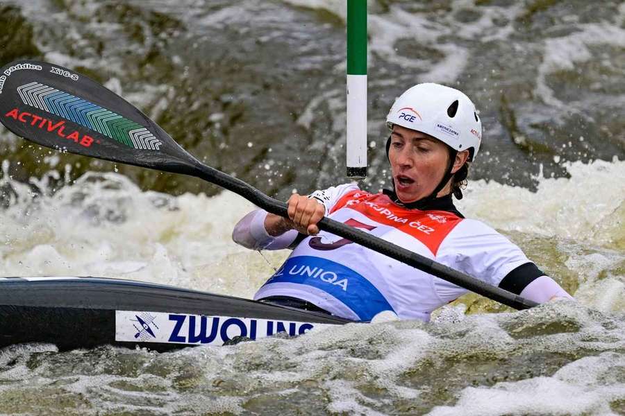 Kolejne podium Klaudii Zwolińskiej w Pradze, dziś była druga w crossie Kolejne podium Klaudii Zwolińskiej w Pradze, dziś była druga w crossie