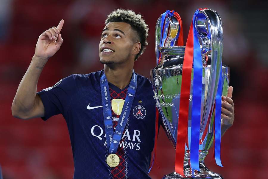 Doué quer PSG indo em busca do tri da Champions