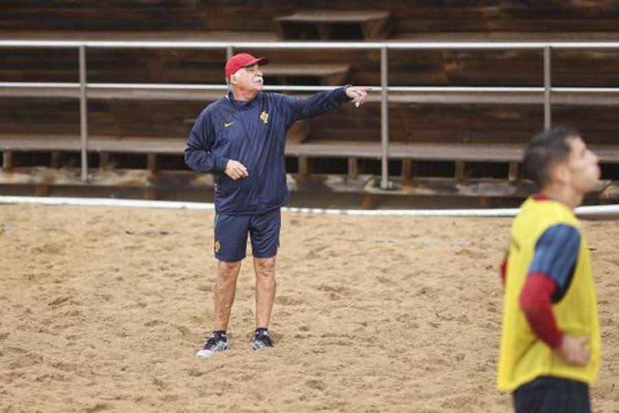 Mário Narciso, selecionador nacional de futebol de praia