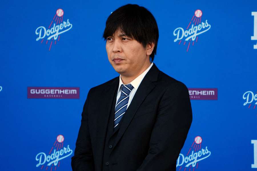 Ippei Mizuhara joined Shohei Ohtani at the Los Angeles Dodgers during the offseason