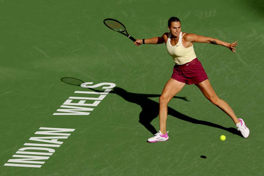 Sabalenka precisou de pouco mais de uma hora para despachar adversária