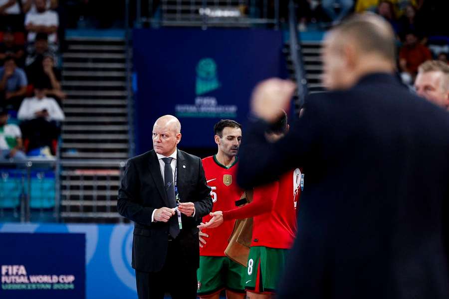 Jorge Braz, selecionador nacional de futsal