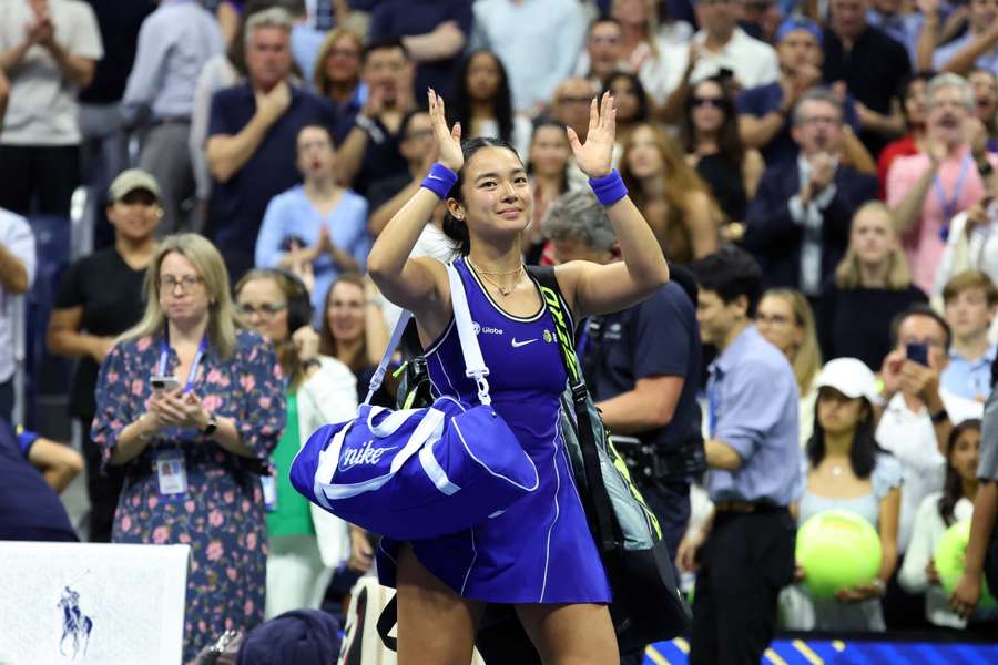 Alexandra Eala la US Open Alexandra Eala la US Open
