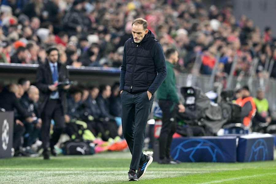 Thomas Tuchel cuts a frustrated figure on the sidelines Thomas Tuchel cuts a frustrated figure on the sidelines