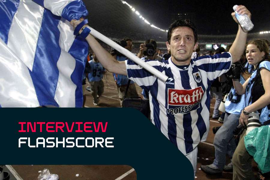 Nihat en 2003 avec la Real Sociedad