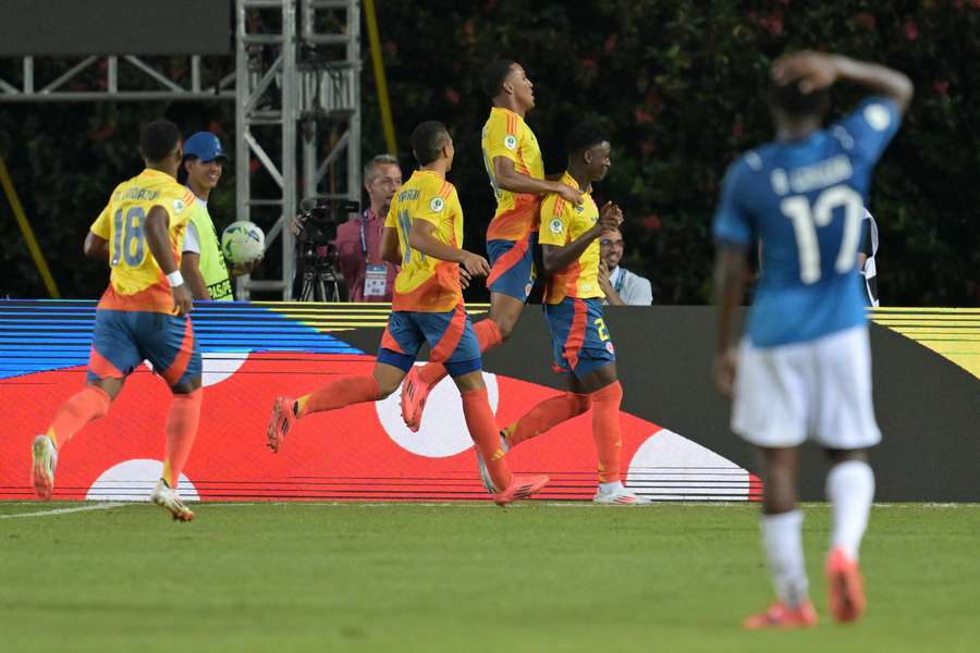 Colômbia venceu o Equador