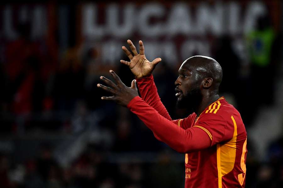 Lukaku is currently playing for Roma