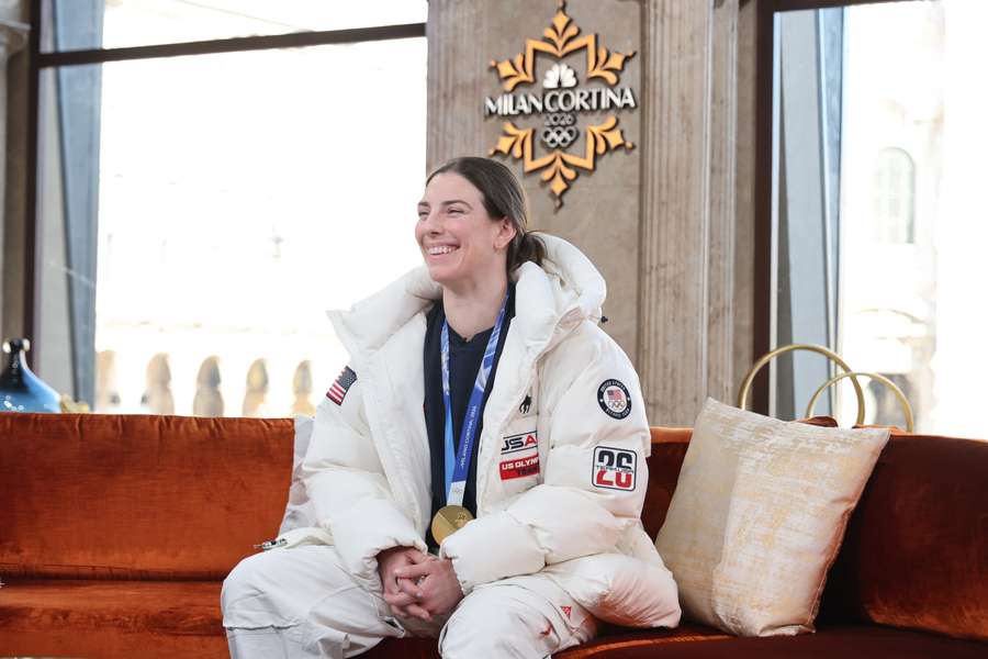 Hilary Knight à Milan le 20 février.