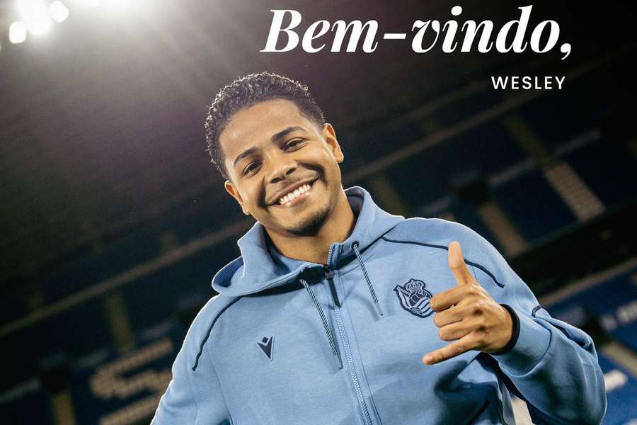 Wesley já conheceu a nova casa Wesley já conheceu a nova casa