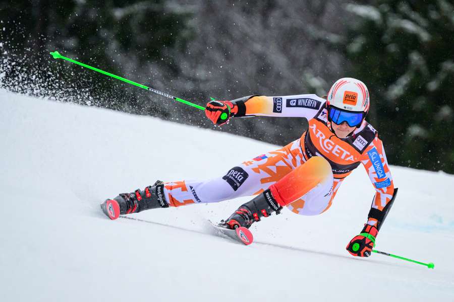 Petra Vlhova is 207 points behind Mikaela Shiffrin in the overall standings