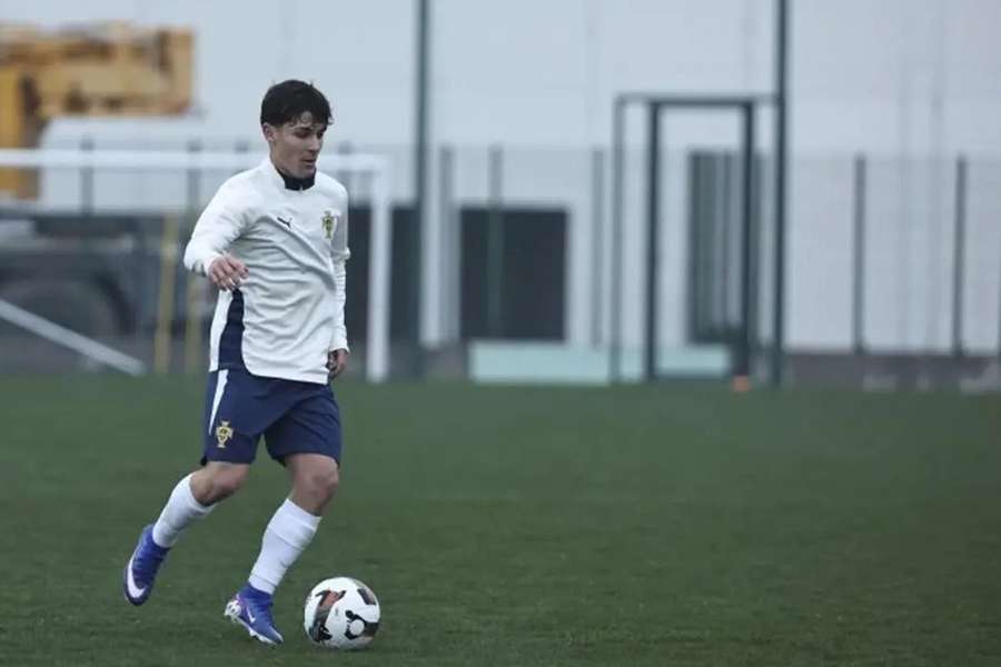 Gonçalo Moreira ao serviço dos sub-21 Gonçalo Moreira ao serviço dos sub-21