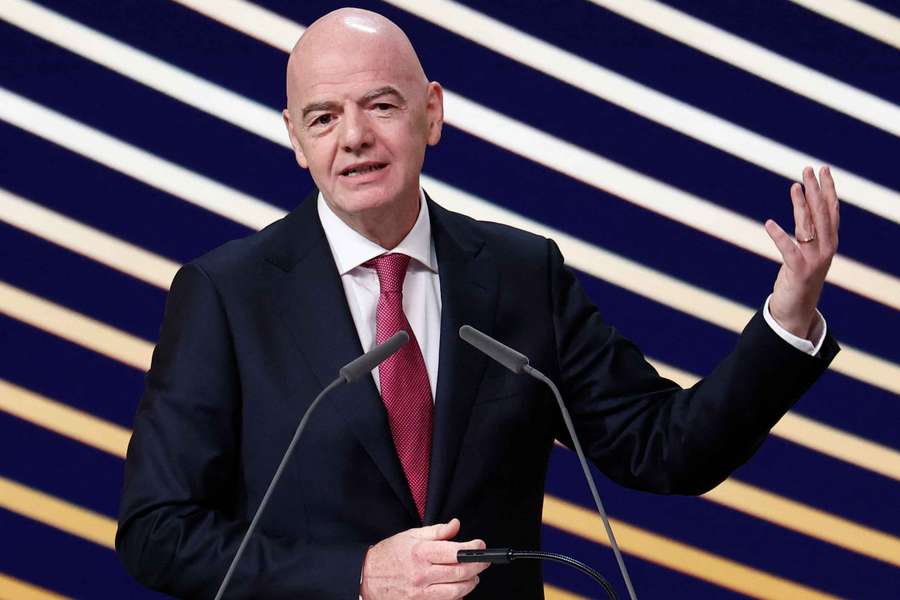 FIFA president Gianni Infantino FIFA president Gianni Infantino