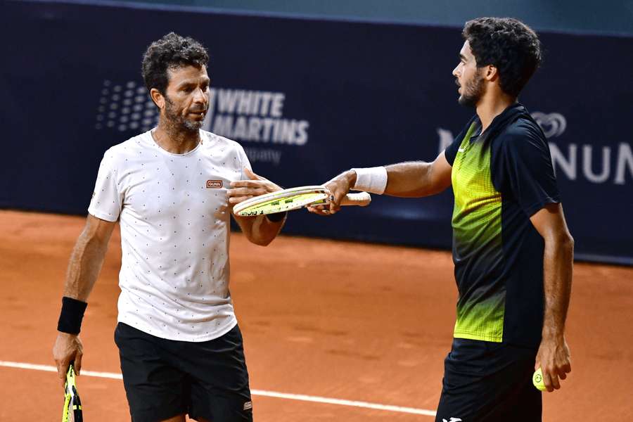 Jean-Julien Rojer com Francisco Cabral