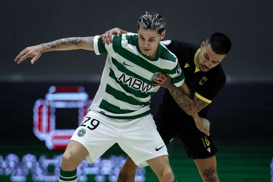 Sporting apurou-se para os quartos de final da Liga dos Campeões de futsal Sporting apurou-se para os quartos de final da Liga dos Campeões de futsal