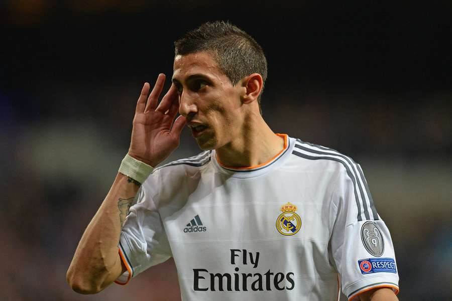 Di María mudou-se do Benfica para o Real Madrid