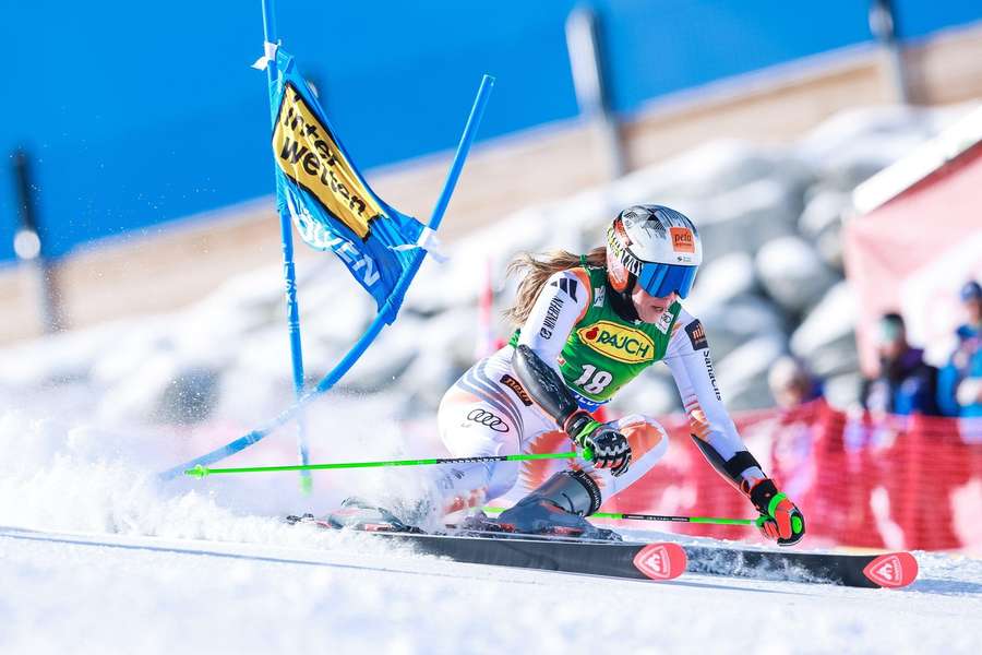 Petra Vlhová sa v sobotu vrátila do pretekov Svetového pohára.