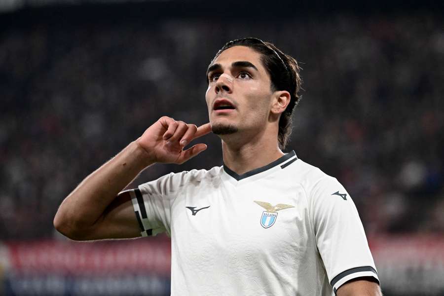 Matteo Cancellieri durante il match contro il Genoa