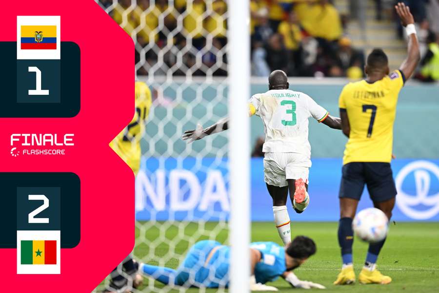 Ecuador-Senegal: 1-2, africani agli ottavi da secondi grazie a Koulibaly