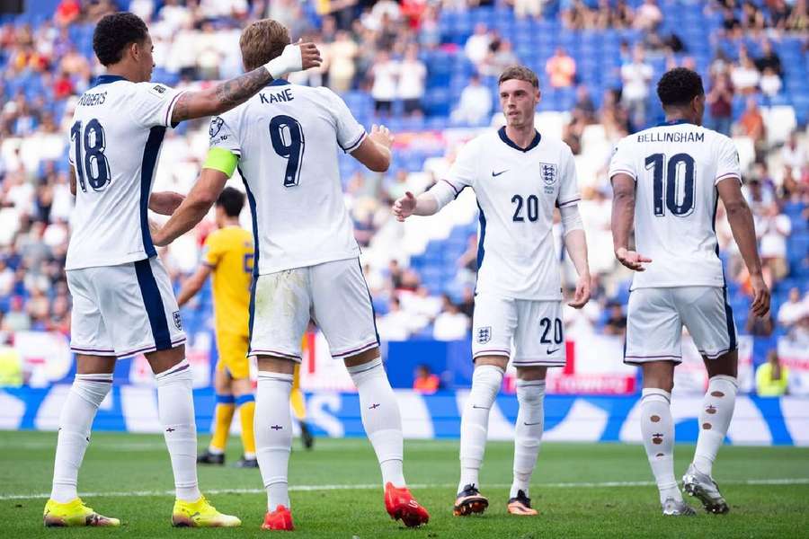 Harry Kane și Cole Palmer la Națională
