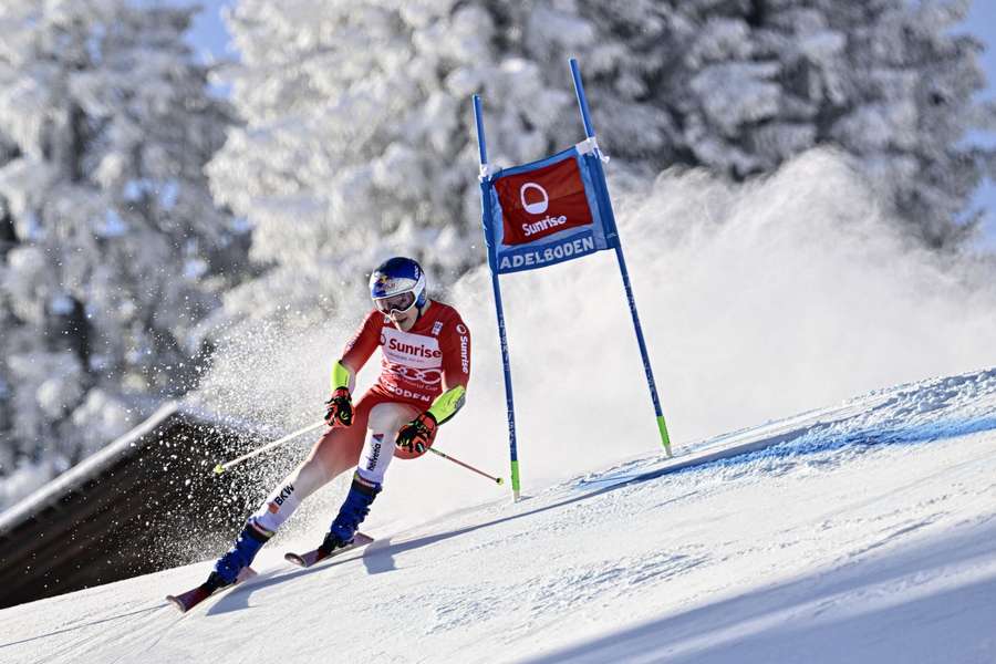 Lokalmatador Marco Odermatt in Adelboden