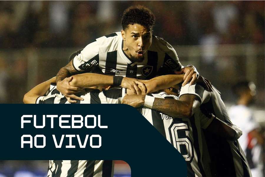 O Botafogo é o novo líder do Brasileirão