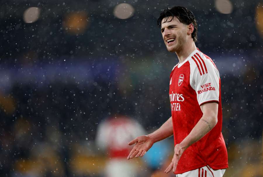 Rice fait tout pour mener Arsenal vers un premier titre de champion depuis 2004 Rice fait tout pour mener Arsenal vers un premier titre de champion depuis 2004