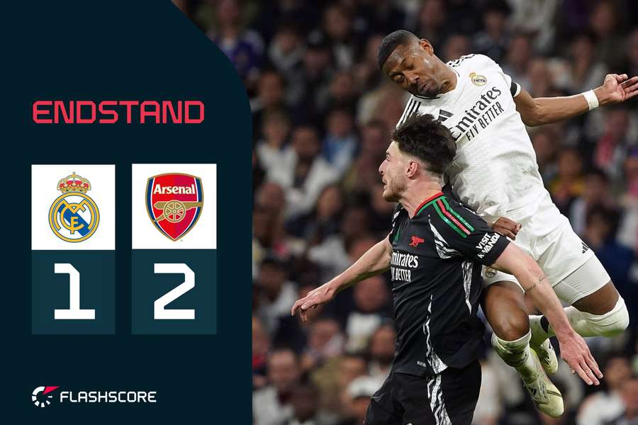 Real verzweifelt an Gunners-Defensive: Arsenal zieht ins Halbfinale ein
