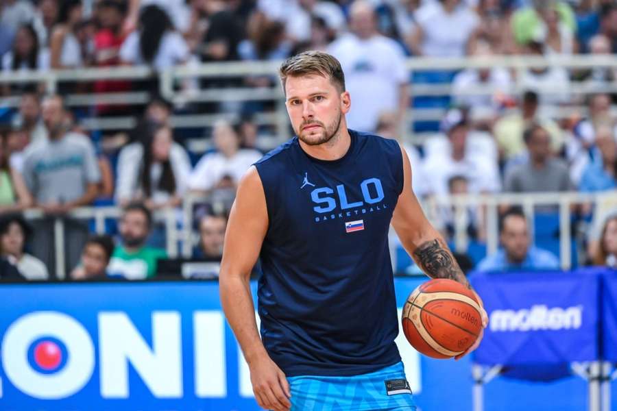 Doncic, con la Slovenia 