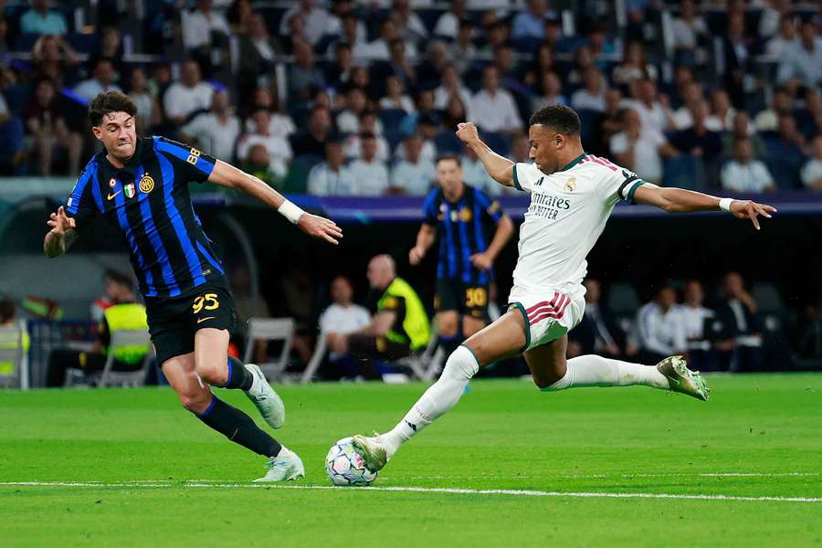 Kylian Mbappé a ouvert le score Kylian Mbappé a ouvert le score