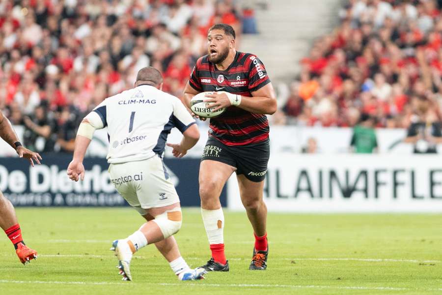 Le Toulousain Meafou opéré du genou et absent "plusieurs mois" Le Toulousain Meafou opéré du genou et absent "plusieurs mois"
