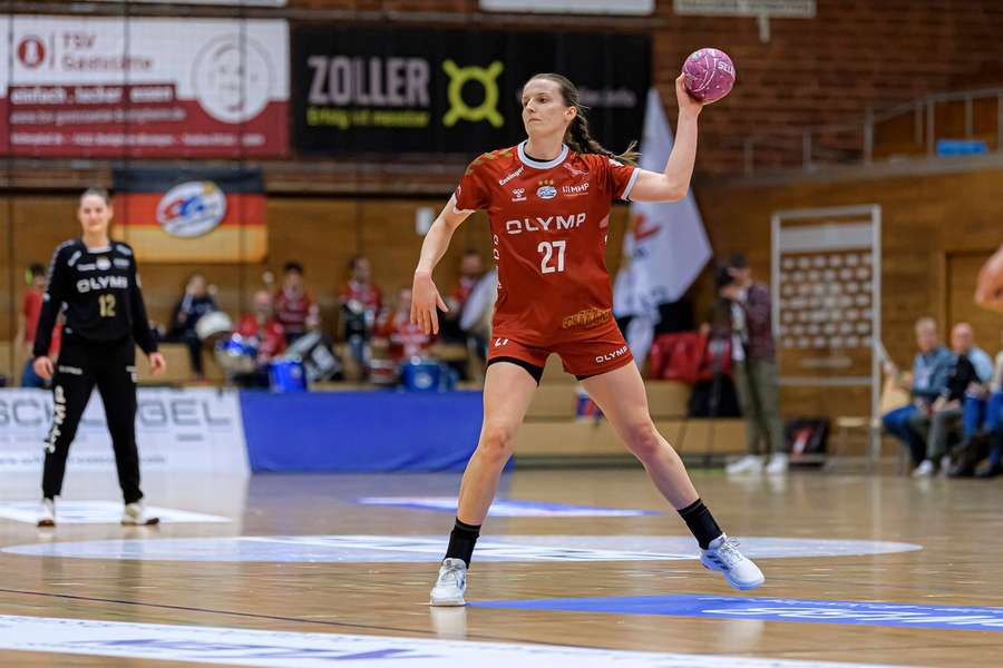 Bietigheims Julia Maidhof am Ball