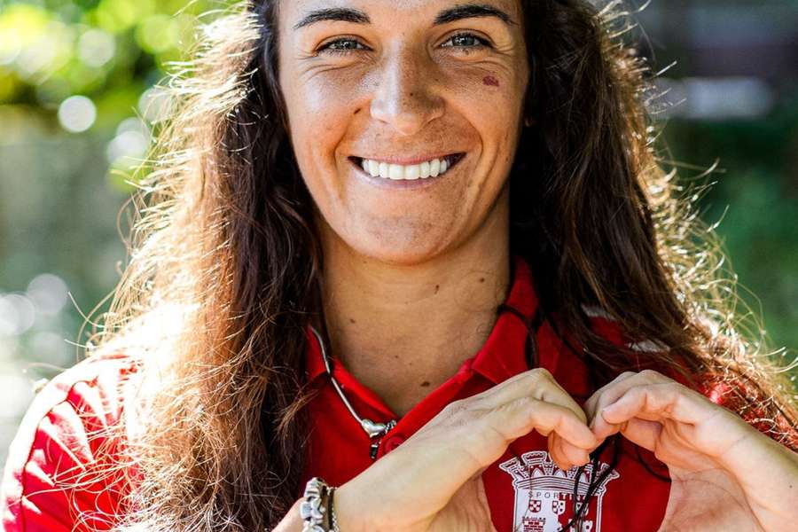 Laura Luís fez 143 jogos e 84 golos pelo SC Braga