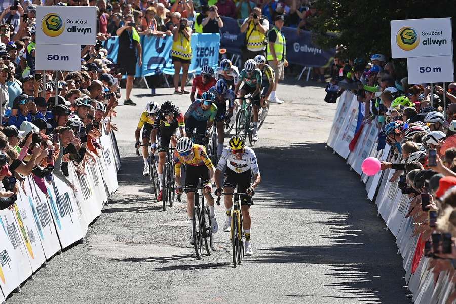 Jannis Peter dominated the final stage of the Czech Tour