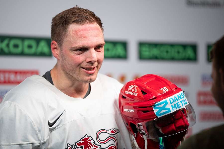 Morten Poulsen was naturally disappointed after the defeat against Switzerland