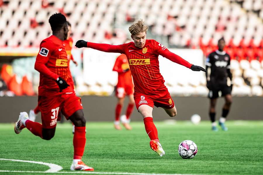 Daniel Svensson im Nordsjaelland-Trikot.