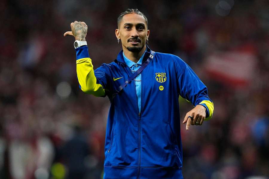 Barcelona captain Raphinha apologises for winding up Atletico fans: I was provoked