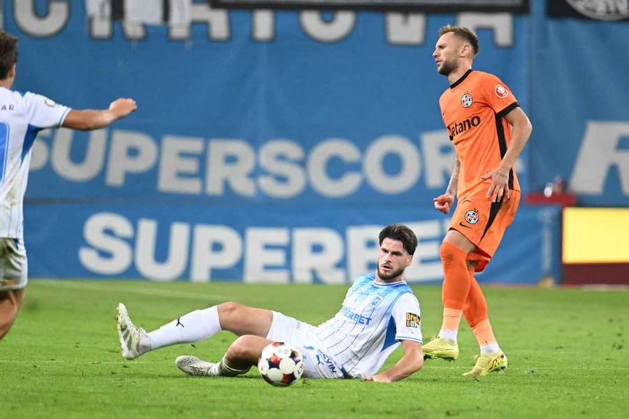 Denis Drăguș s-a accidentat în meciul cu Universitatea Craiova