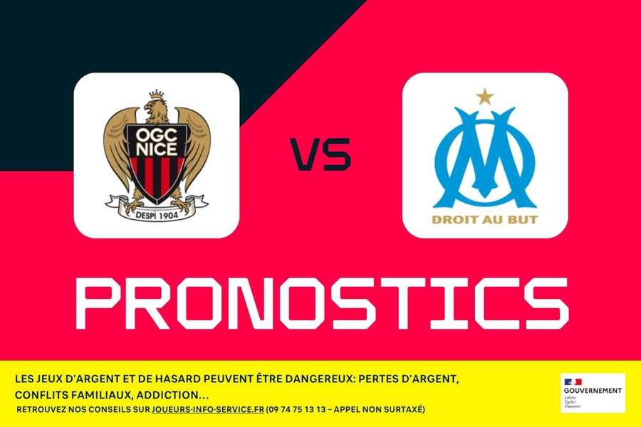 Nice – Marseille : pronostics, meilleurs paris et cotes (Ligue 1)