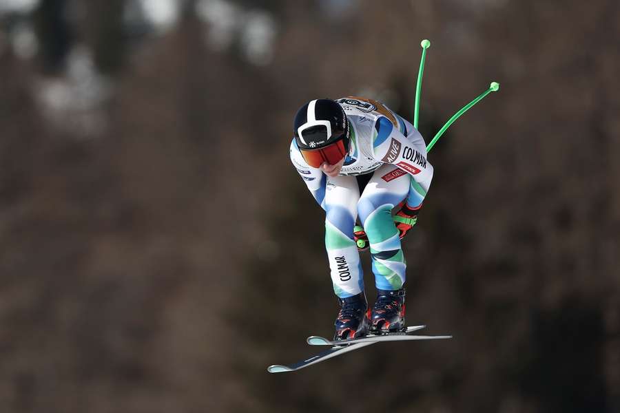 Stuhec claimed victory in the second downhill of the women's World Cup