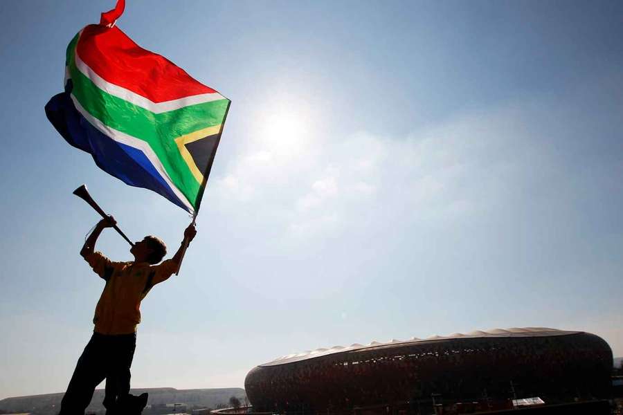 A África do Sul recebeu a Copa do Mundo em 2010