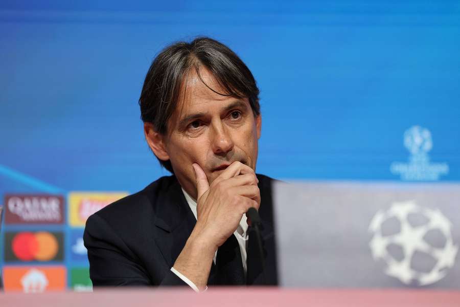 Inzaghi during his press conference