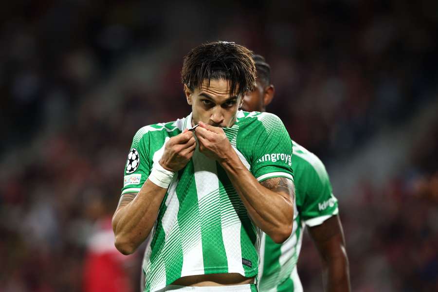 Marc Batra scored two for Betis on the night