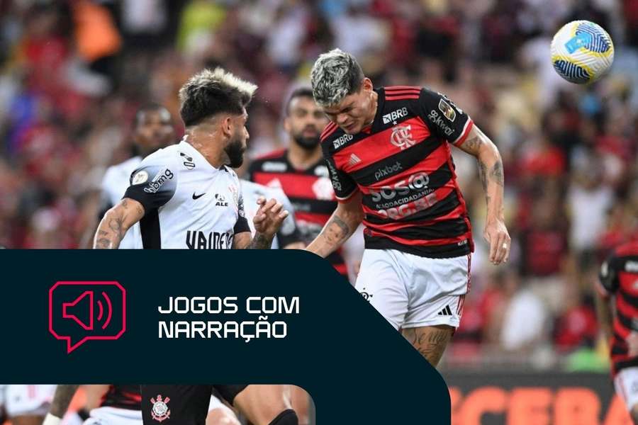 Corinthians e Flamengo fazem o jogo de maior destaque do Brasileirão no fim de semana