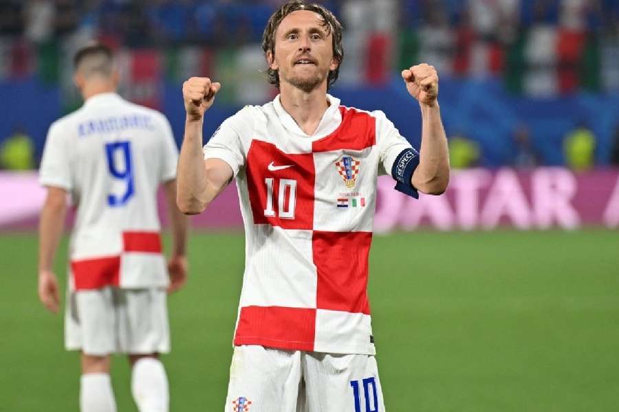 Modric se convierte en el goleador más veterano 