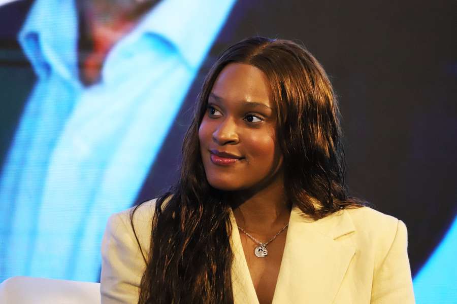 Rebeca Andrade, en un evento en Río de Janeiro