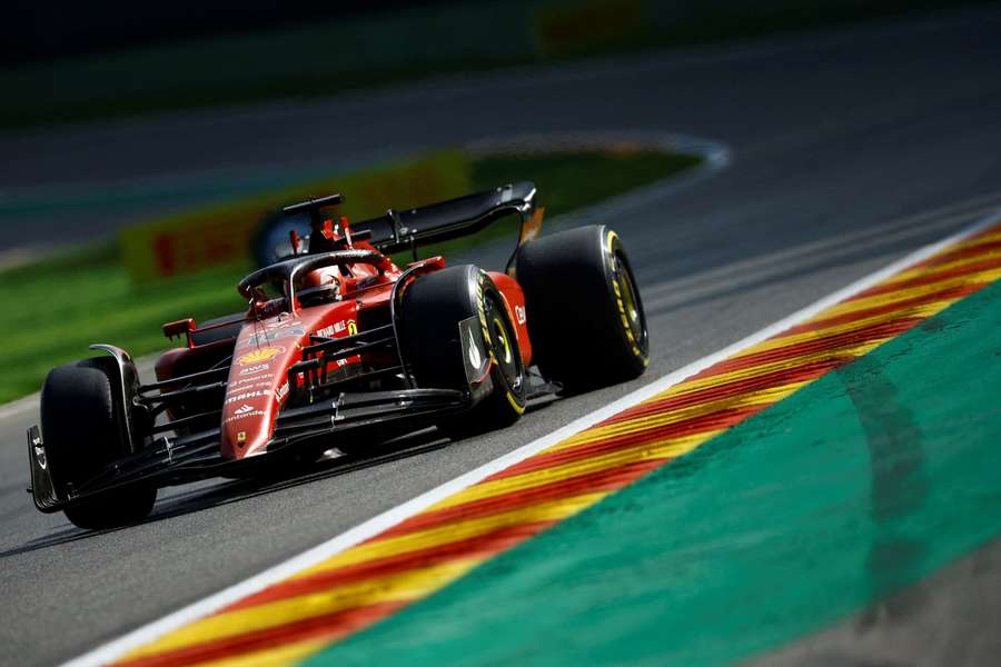 Leclerc could not match Verstappen's rapid overtakes, especially after the visor strip 'incident'