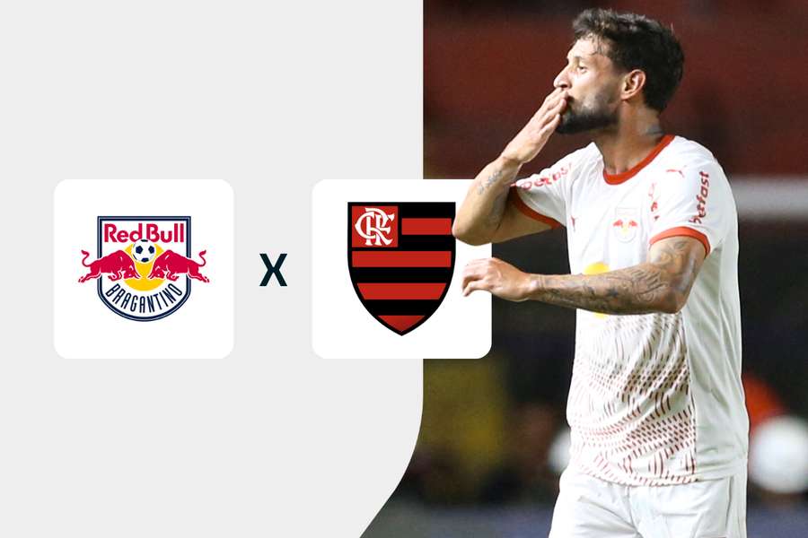 Bragantino e Flamengo estão na parte de cima do campeonato