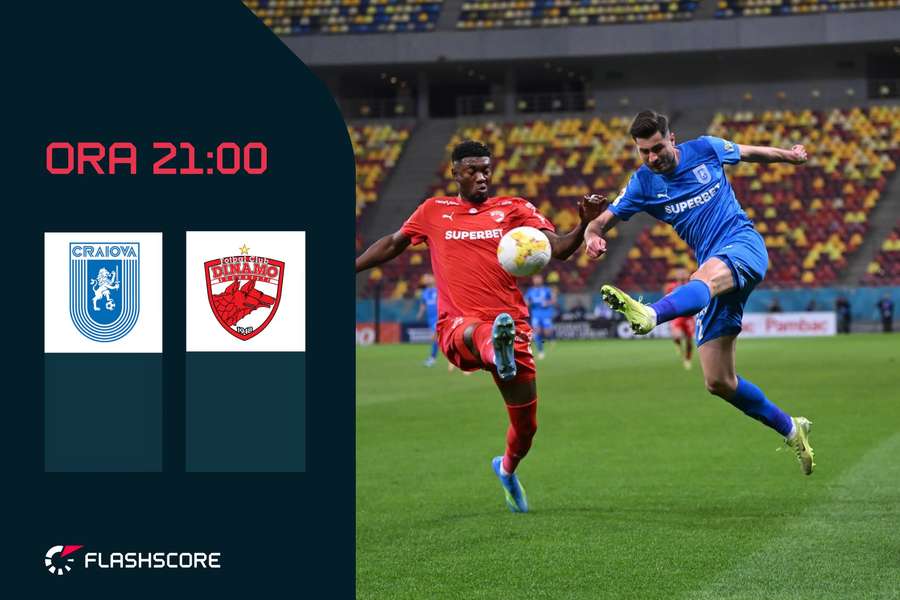LIVE Superliga Universitatea Craiova - Dinamo